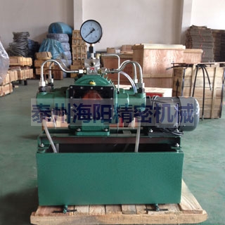 4DSY低壓大流量電動試壓泵